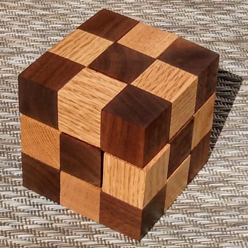Checkered Soma Cube