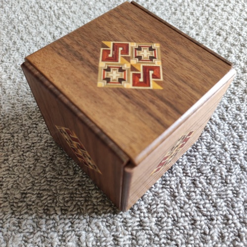 "New Secret BoxⅠ-1" Karakuri Box Akio Kamei