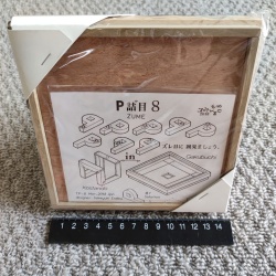 "P zume 8" Packing puzzle by Takeyuki Endo