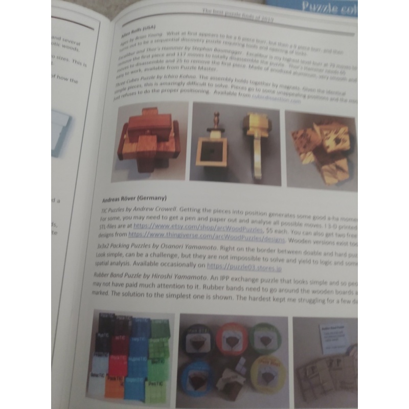 Karakuri catalogs of works. and Puzzle Party Catalogs