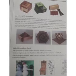 Karakuri catalogs of works. and Puzzle Party Catalogs