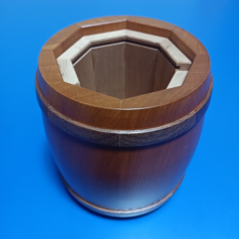 "Barrel"(P-8) Karakuri Box Akio Kamei