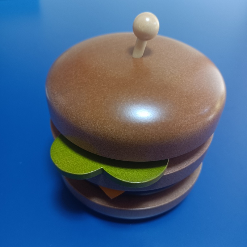 "Hamburger"(P-29) Karakuri Box Akio Kamei