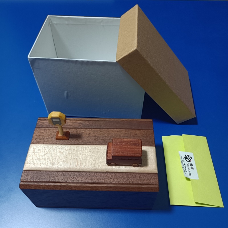 "Bus stop" Karakuri Box Osamu Kasho