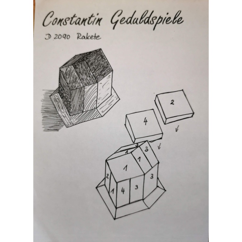 Rakete(Rocket) D2090 by J.C.Constantin