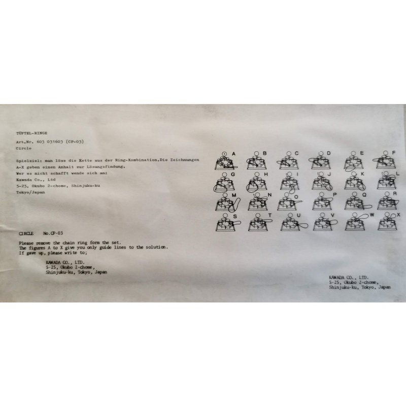 CHAIN PUZZLE – CIRCLE CP-03 by WADA