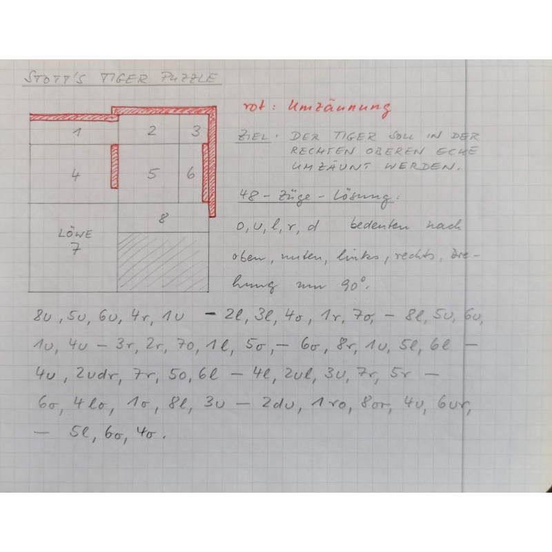 Scott's Tiger Puzzle
