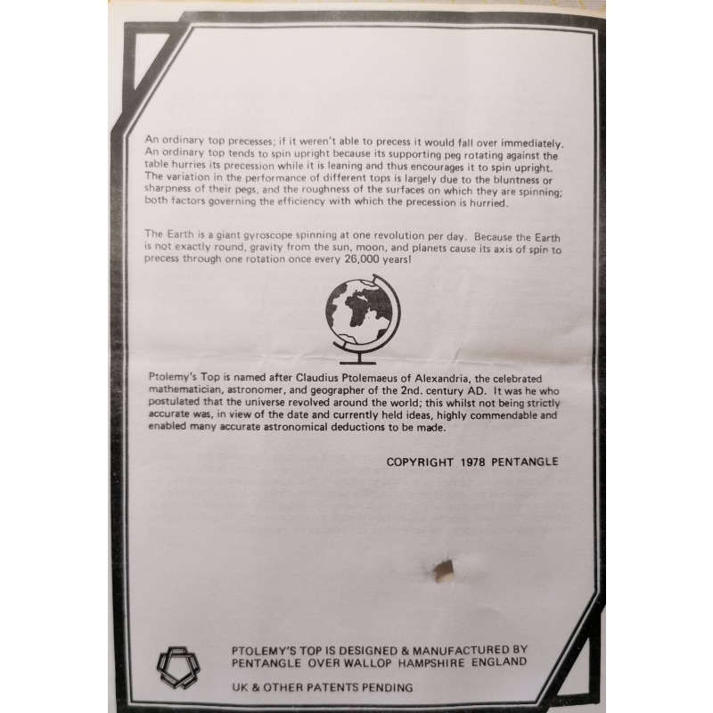 Ptolemy's Top by Pentangle