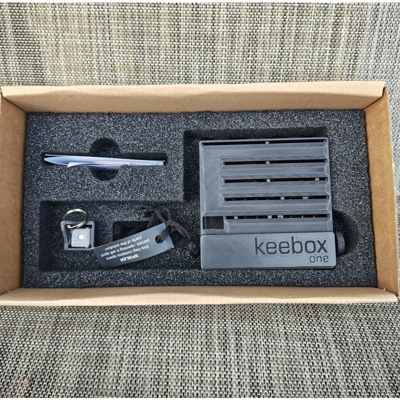 Rare BLACK KEEBOX!   Only 11 MADE, NOS, Never Solved NIB