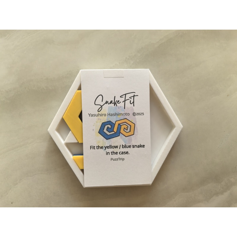 Snake Fit by Yasuhiro Hashimoto - PuzzTrip