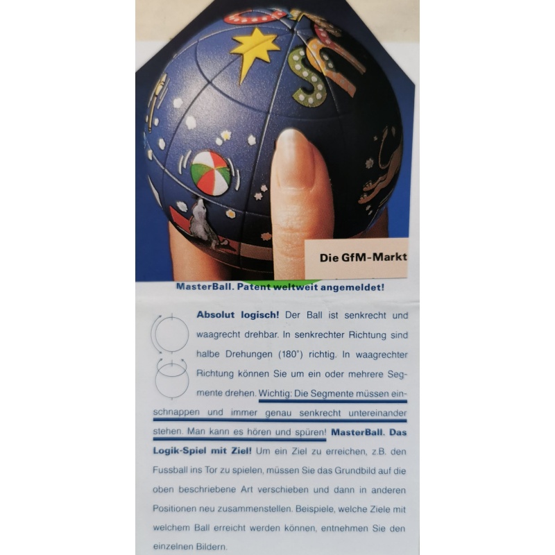 Circusmaster Masterball by Dr. Geza Gyovai