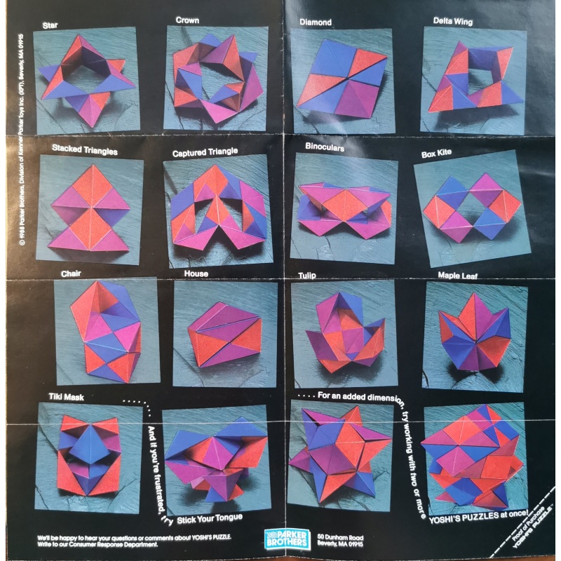 Yoshi's Puzzle by Parker Brothers