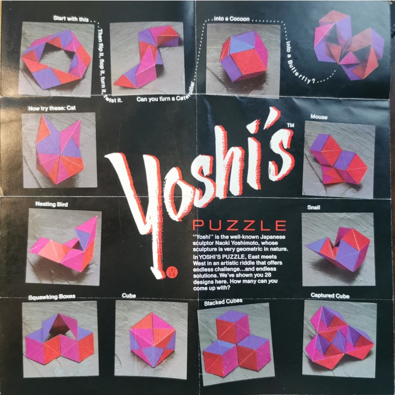 Yoshi's Puzzle by Parker Brothers