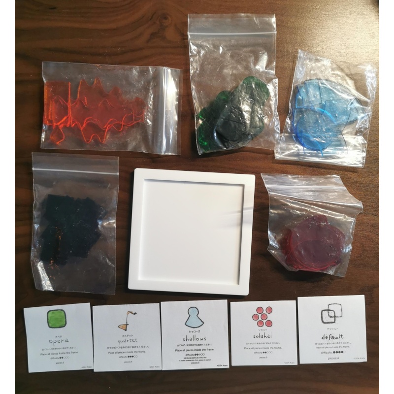 SET of 5 (Shallows,Solahai,Quartet,Default,Opera) by Acazu