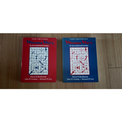 Winning Ways vol 1 and 2, Berlekamp, Conway, Guy