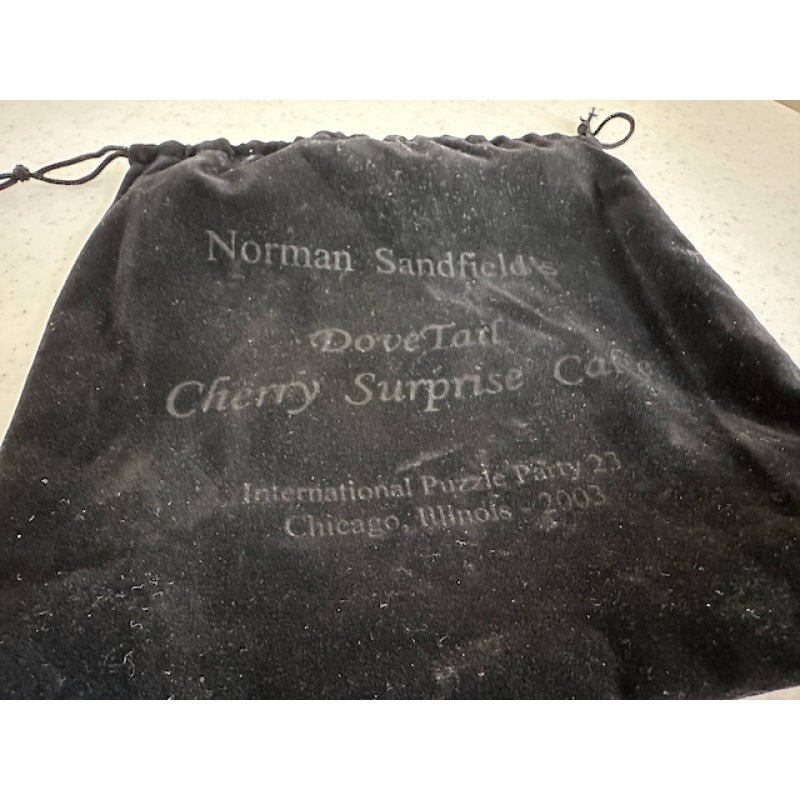 Norman Sandfield's Dovetail Cherry Surprise Cake by Perry McDaniel, IPP23