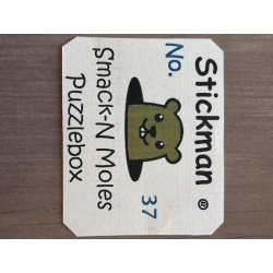 Smack N Moles - Stickman - Limited in Tiger Wood