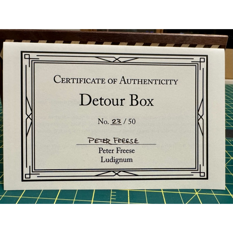 Detour Box No. 23/50 — Maker-Retained Reserve Copy