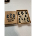Chessmen Puzzle, wood