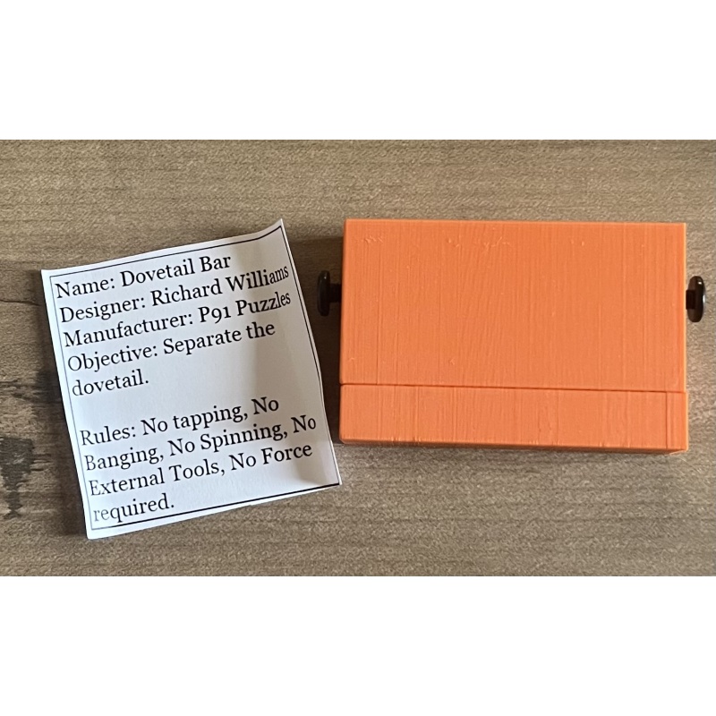 IPP42 - Dovetail Bar 1 & 2 by Richard Williams