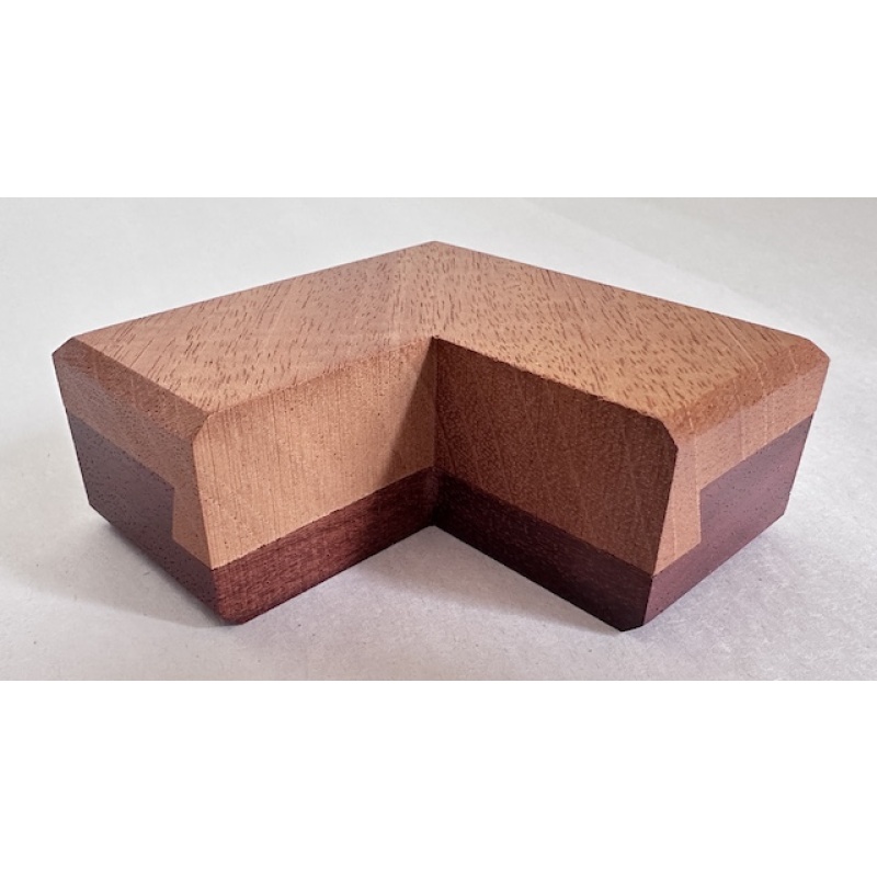 Cutaway Dovetail Puzzle by Perry McDaniel