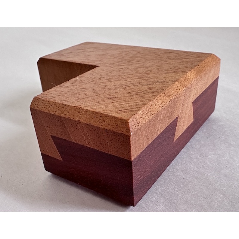 Cutaway Dovetail Puzzle by Perry McDaniel