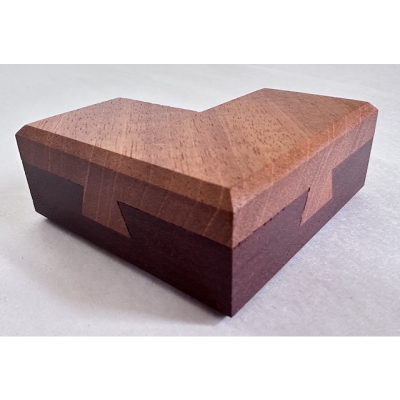 Cutaway Dovetail Puzzle by Perry McDaniel
