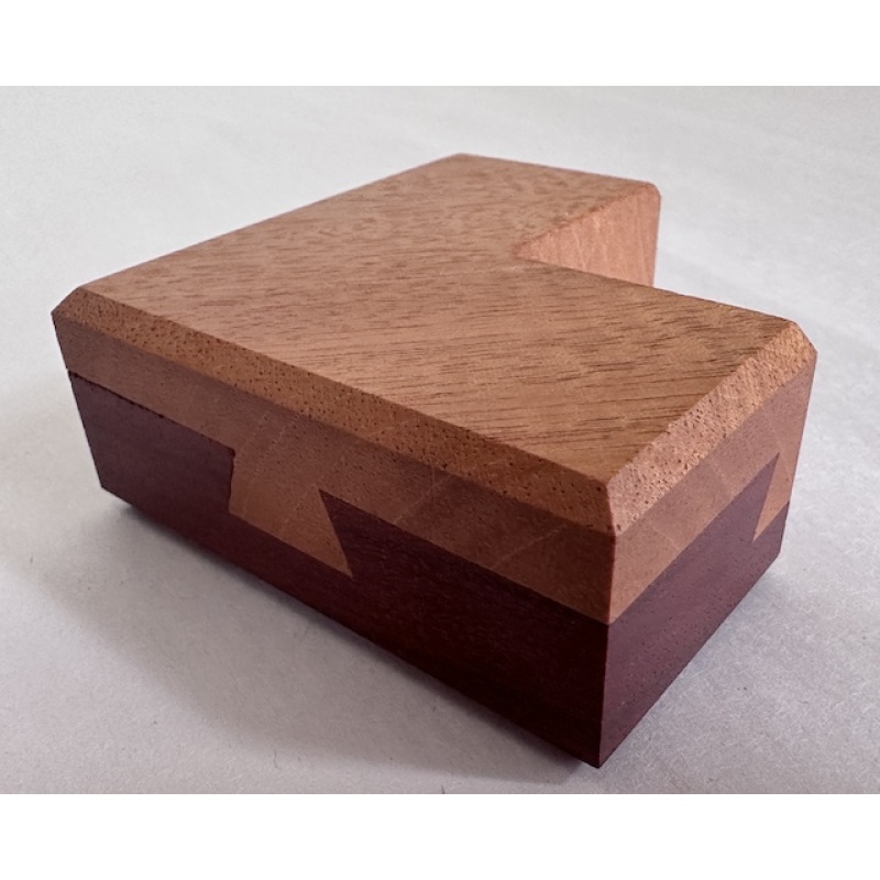 Cutaway Dovetail Puzzle by Perry McDaniel