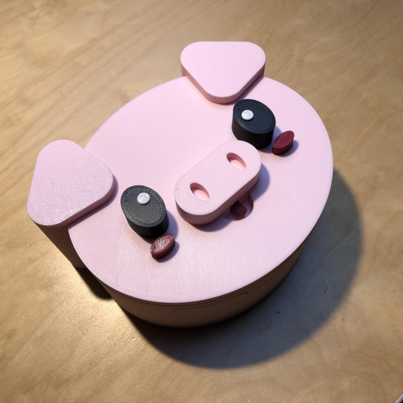 Oliver the Pig - Sequential Discovery Puzzle Box