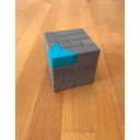 Slant Cube - William Hu Design - 3D Printed Turning Interlocking Cube (Andrew Crowell)