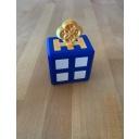Skeleton Key - Gold - 3D Printed Puzzle (Andrew Crowell)
