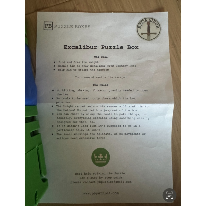 THE EXCALIBUR by Philip Black