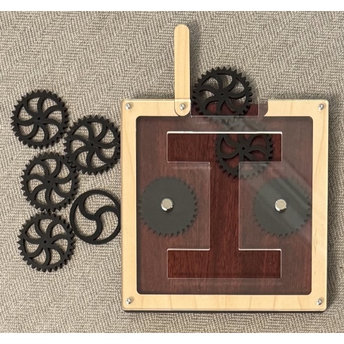 Gears - Wooden Packing Puzzle