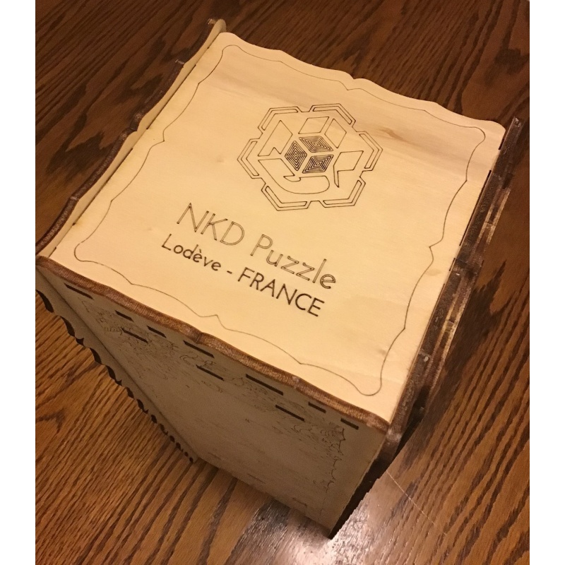 Oenologic Wine Puzzle Box, by NKD