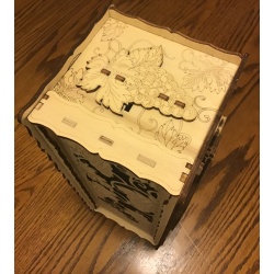 Oenologic Wine Puzzle Box, by NKD