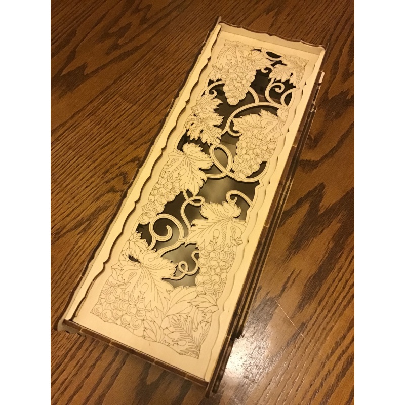 Oenologic Wine Puzzle Box, by NKD