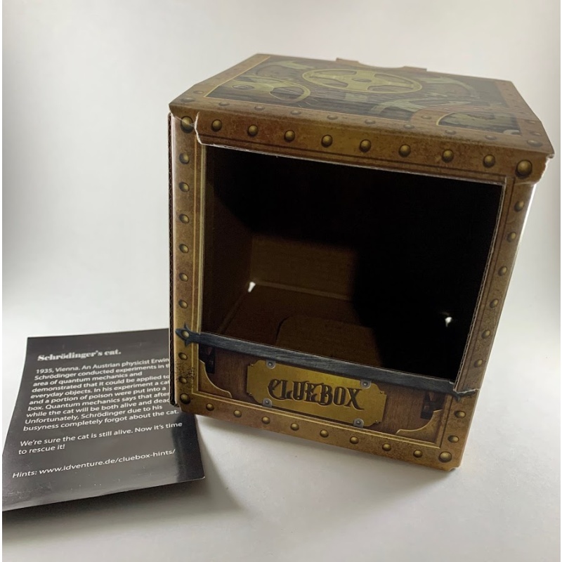 Cluebox - 60 Minute Escape Room in a Box