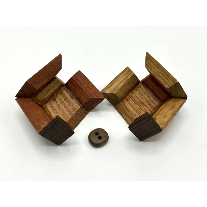 Pair of Button Boxes — Stewart Coffin STC #52-B