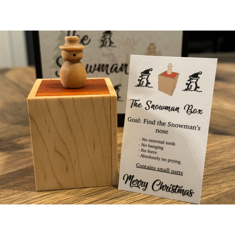 The Snowman Box - by Potentially Perplexing Puzzles