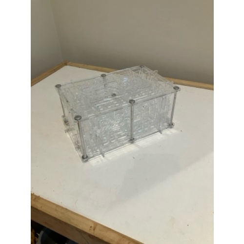 Glass Puzzle Box