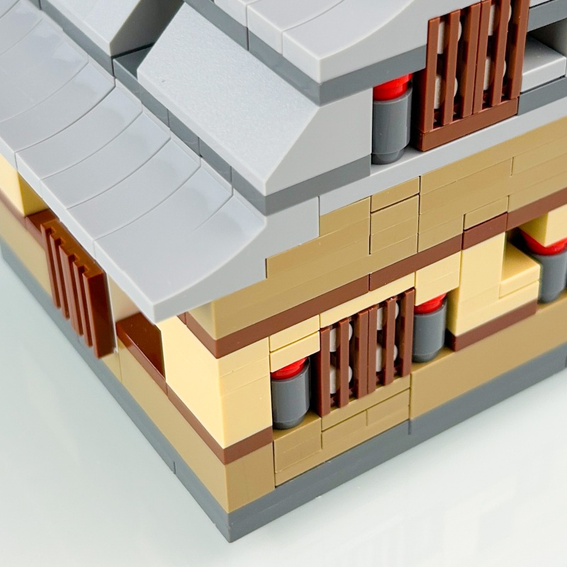 Maki Shiro Lego Puzzle Box - Grey Roof