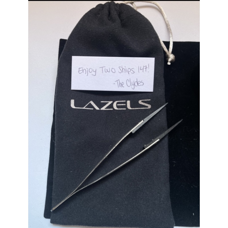 Miniature Titanium puzzle Two Ships 147 by Lazels