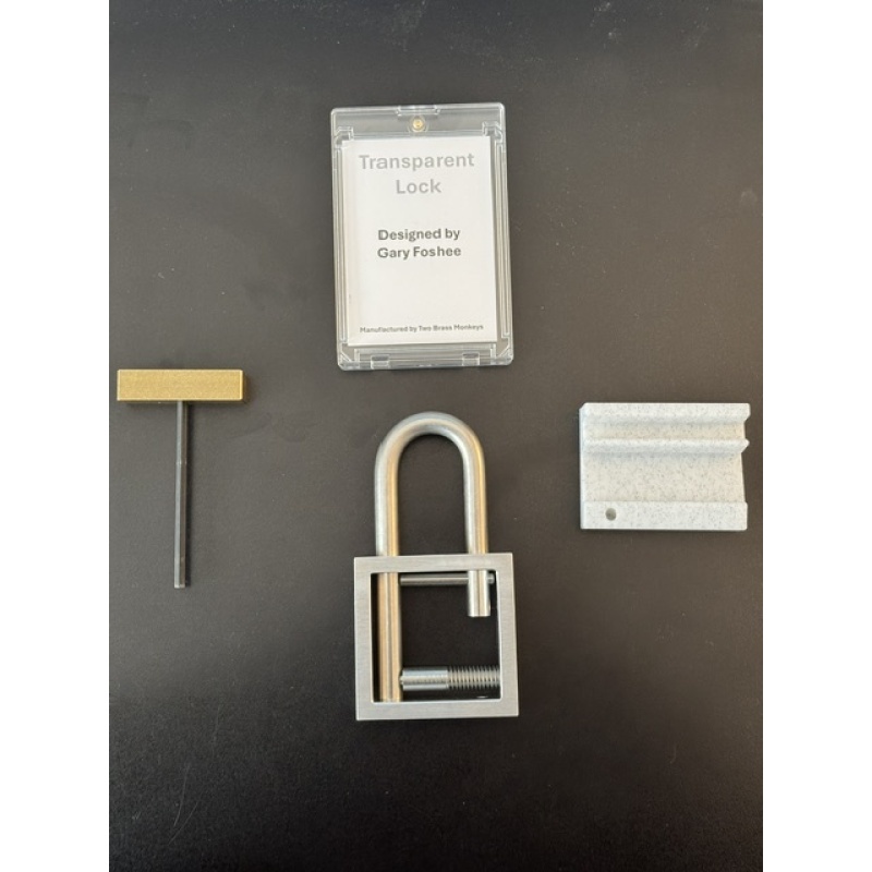 Transparent Lock by Twobrassmonkeys
