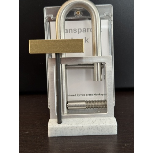 Transparent Lock by Twobrassmonkeys
