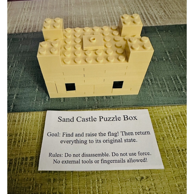 Sand Castle Puzzle Box