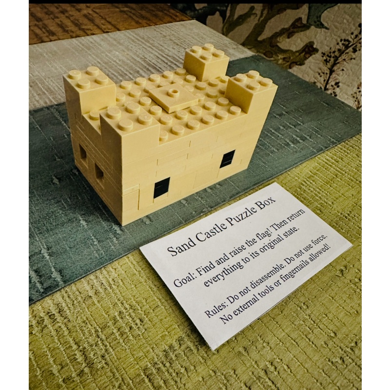 Sand Castle Puzzle Box