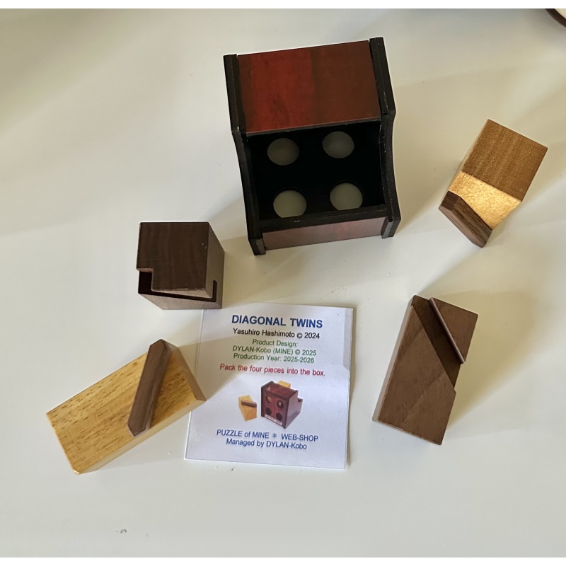 Diagonal Twins by Yasuhiro Hashimoto