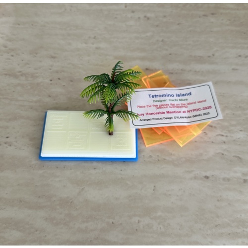 Tetromino Island by Koichi Miura