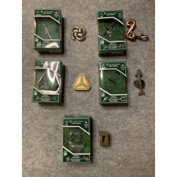 Hanayama/Huzzle Cast Puzzles - Level 3B Batch