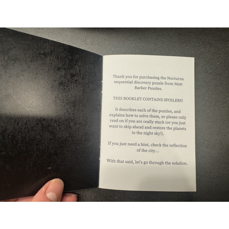 NOCTURNA -	Matt Barker